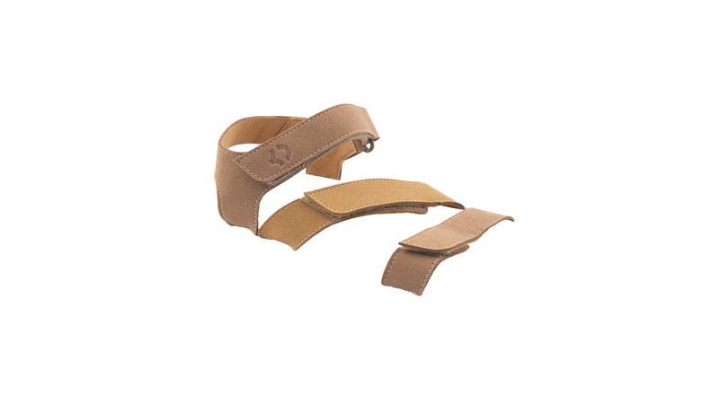 Brown and tan straps