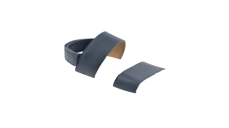 Blue straps side view